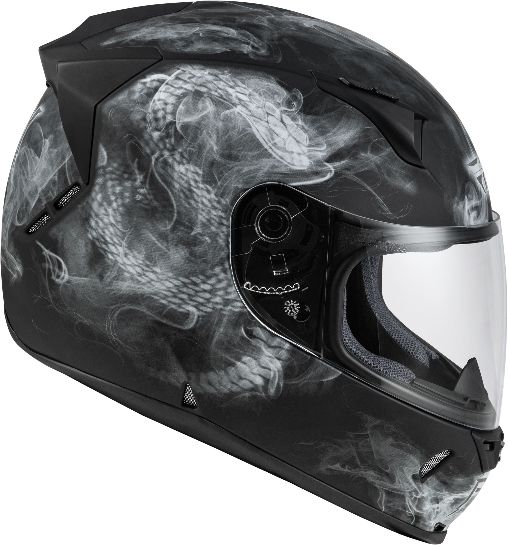 Revolt Coil Helmet Matte Black/White Md