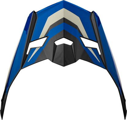 Mx 46 Cyclus Visor Black/Blue Md 2x
