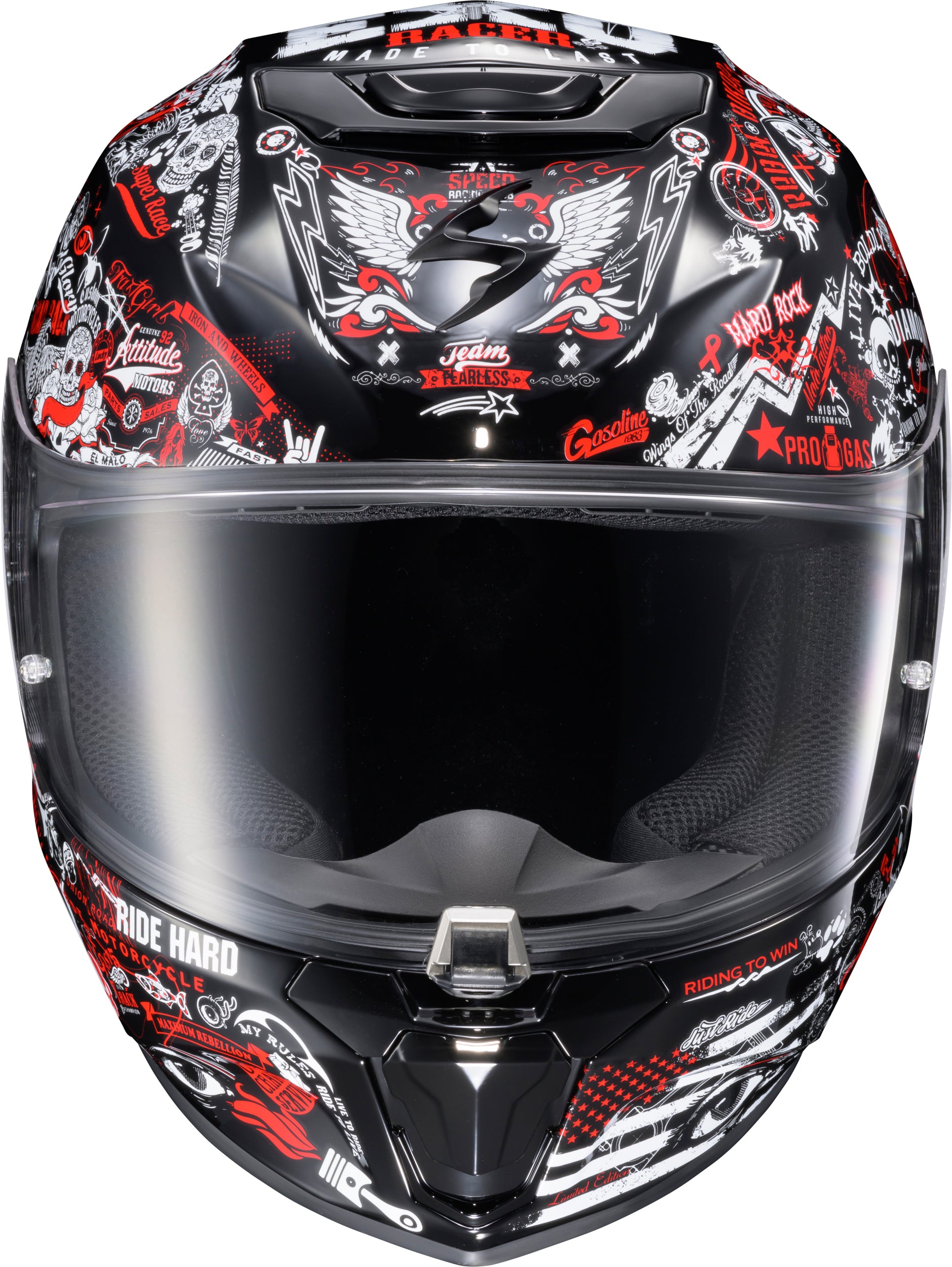Exo R330 Full Face Helmet Shake 2 Red Xl