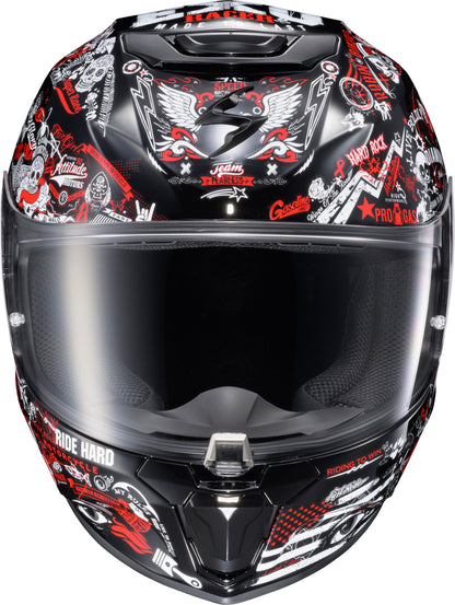 Exo R330 Full Face Helmet Shake 2 Red Xl