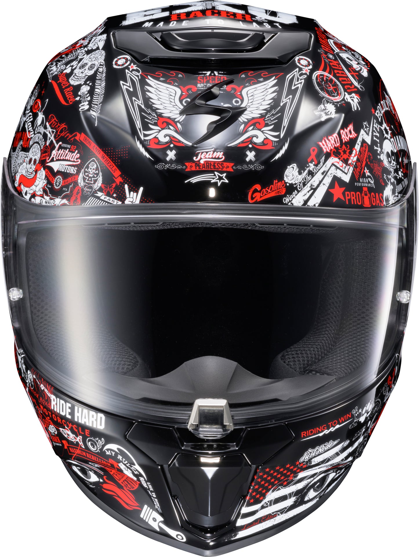 Exo R330 Full Face Helmet Shake 2 Red Xl