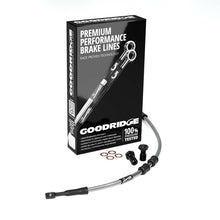 Goodridge 22-23 HD FLTRKSE (w/ABS) +2in Clear Brake Line Kit w/Stainless Steel Fittings