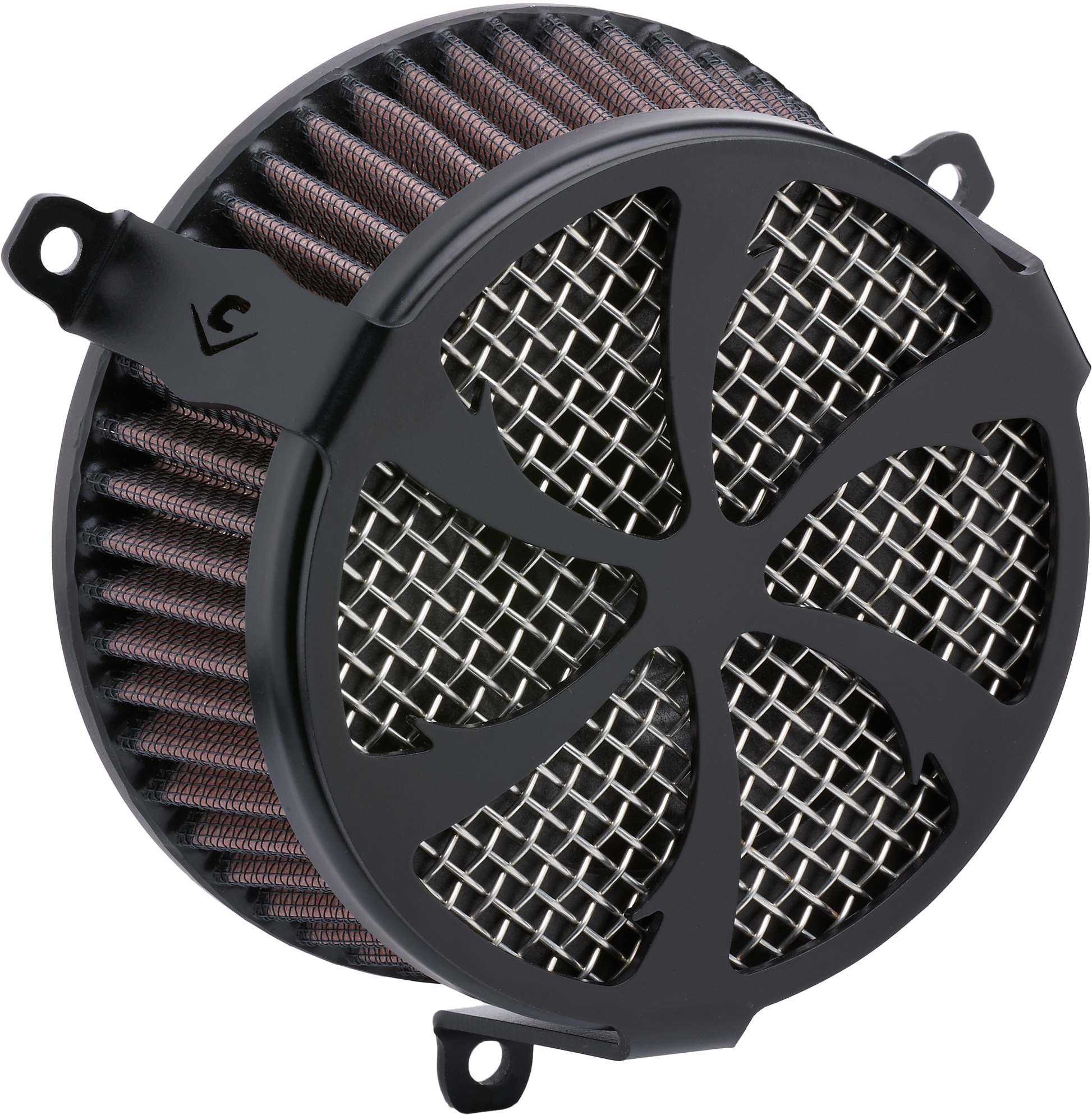 Air Intake Swept Black Kaw Vn900 06 19