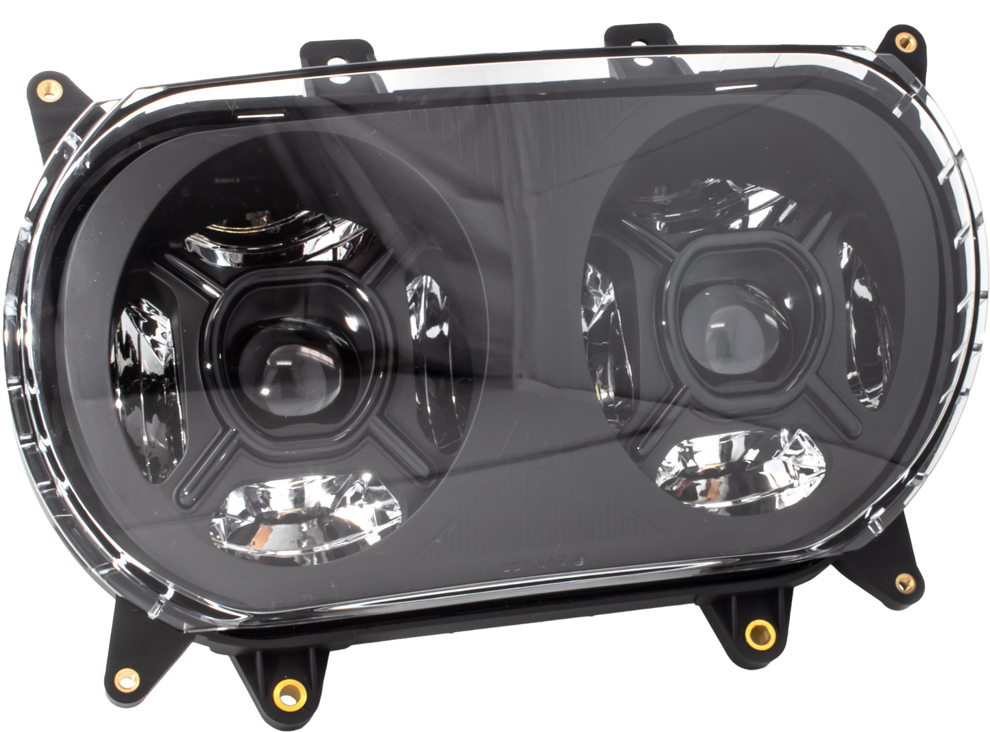 Led Double Barrel Blk/Chr Fltr `15 Up