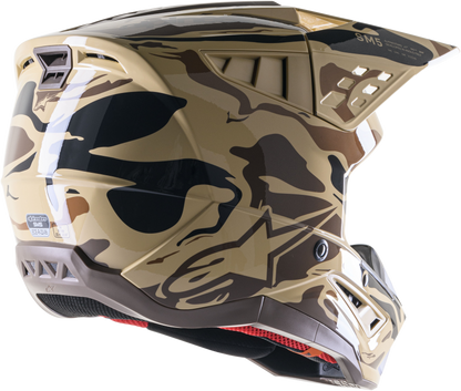 S M5 Mineral Helmet Dark Brown/Kangaroo Matte 2x