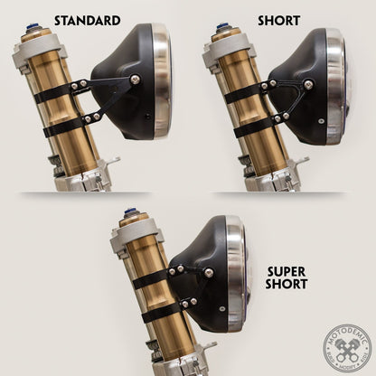 Motodemic Custom Headlight Brackets