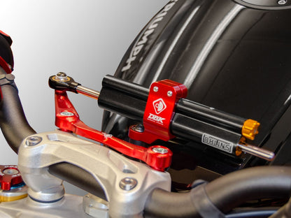 DBK Special Parts (Ducabike) Type 4 Ohlins Steering Damper Clamp for Ducati and Triumph