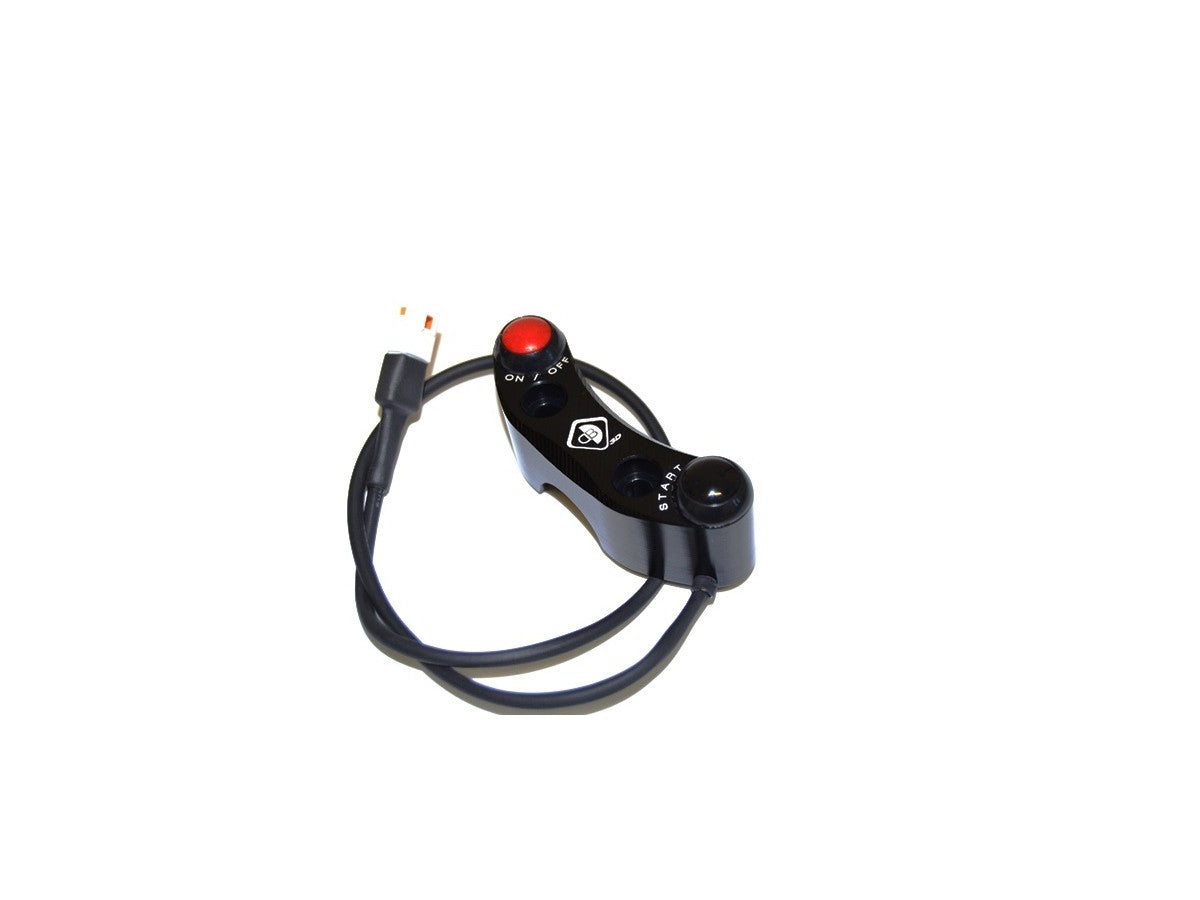DBK Special Parts (Ducabike) Start/Kill switch for Brembo OE Semi-Radial, RCS, and Performance Technology Master Cylinders