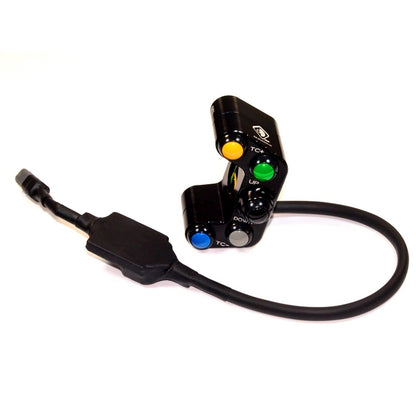 DBK Special Parts (Ducabike) 7 Button Left hand Handlebar Race Switch for Pangiale V4 / S / R / Speciale