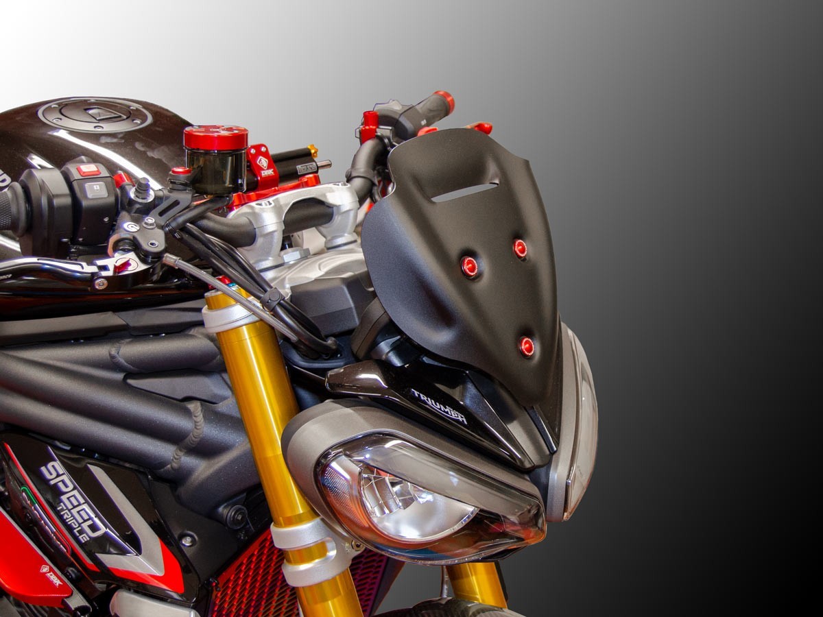DBK Special Parts (Ducabike) Sport Windscreen for Triumph Speed Triple 1200 RR /RS