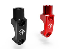 DBK Special Parts (Ducabike) Mirror Mount Handlebar Clamp for Brembo Semi-radial, RCS, and Performance Technology Master Cylinders - M8x1.25 - Right Hand Thread