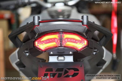 Motodynamic Sequential Integrated Taillight for Ducati Multistrada 1200 2010-2014