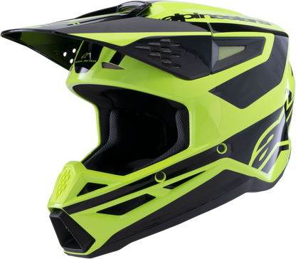 Sm3 Heat Helmet Yellow Fluo/Black Glossy Xl