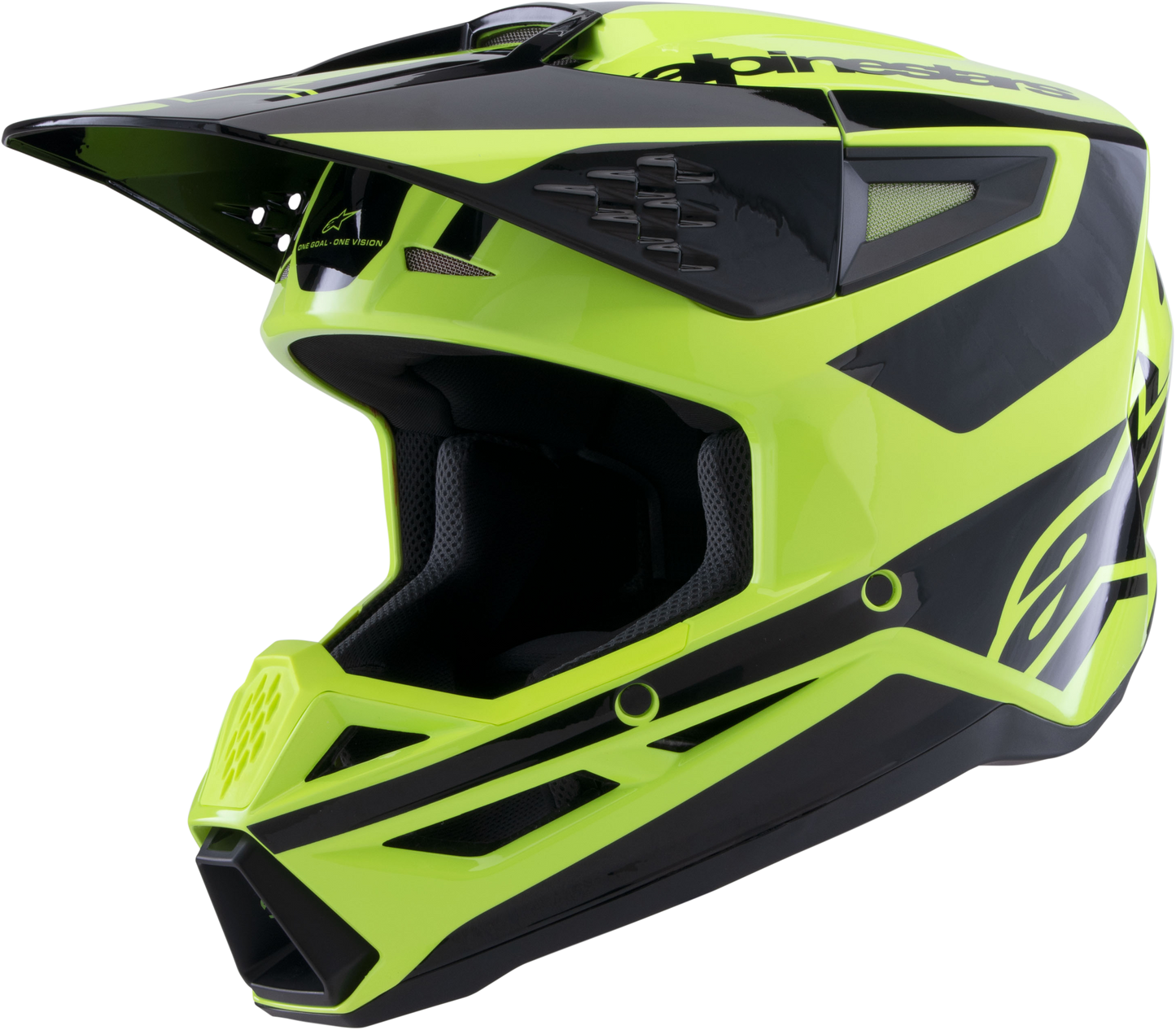 Sm3 Heat Helmet Yellow Fluo/Black Glossy Lg