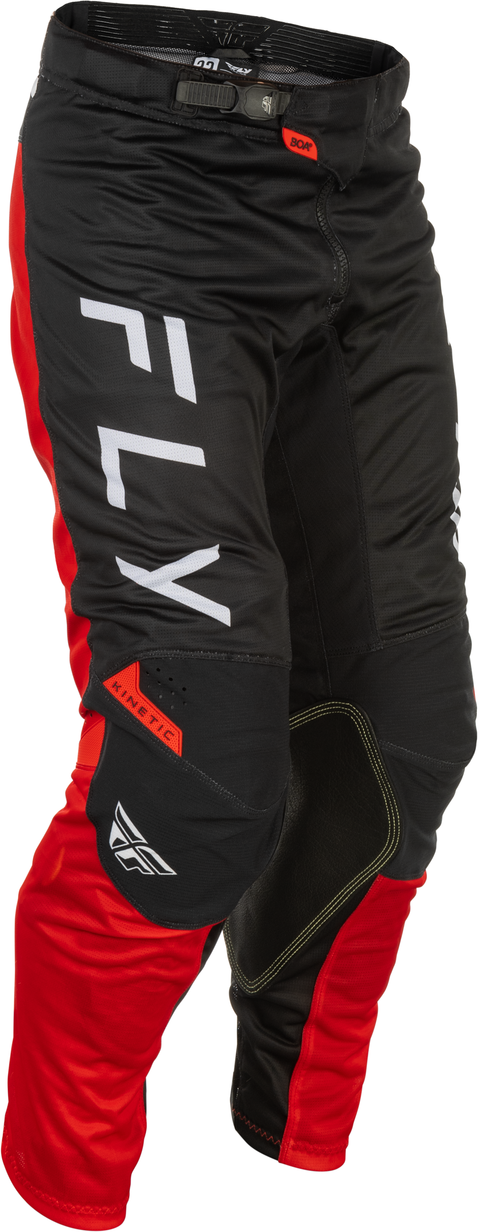 Kinetic Mesh Center Pants Black/White/Red Sz 34