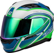 Ff 98 Aftershock Helmet White/Neon Green Xs