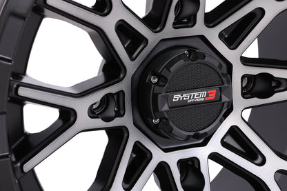 St6 Wheel 14x7 4+3 (+10mm) 4/137 Matte Dark Tint
