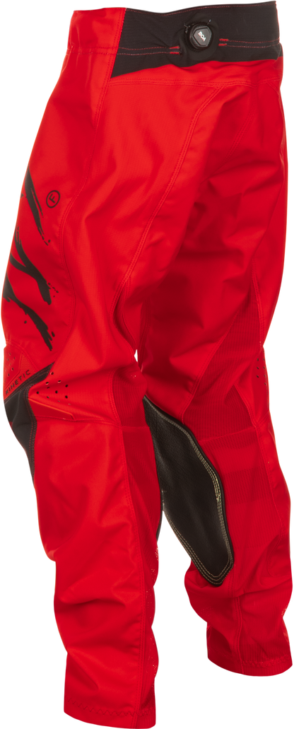 Kinetic Stoke Pant Ca/Ny Red/Black Sz 18