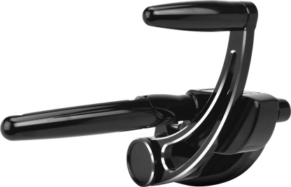 Forward Cntrls Black Slotted Softail 18 Up