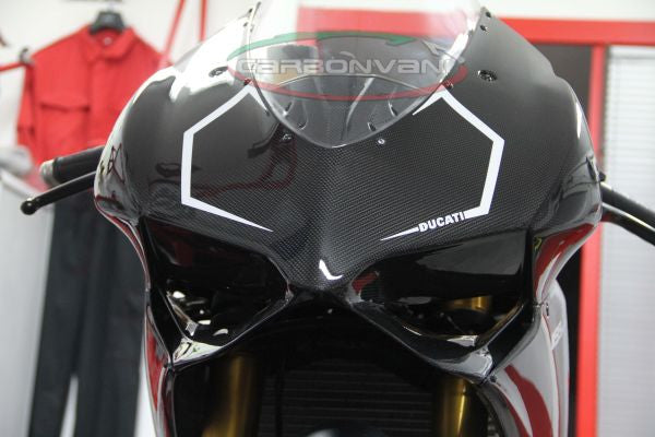 CARBONVANI - DUCATI 899 PANIGALE HEADLIGHT FAIRING - RACING VERSION