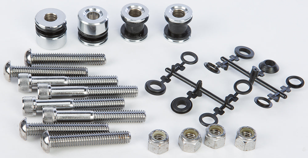 Docking Hardware Kit Chrome Softail 84 99 Exc Flsts
