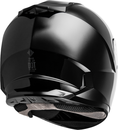 Ff 49 Solid Helmets Black 2x