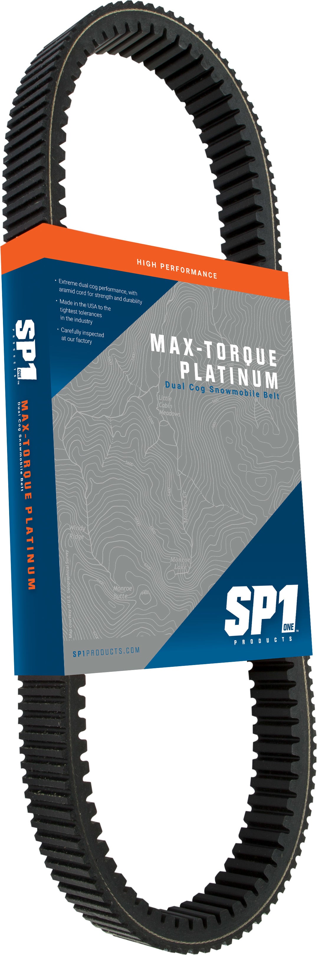 Max Torque Platinum Belt 46 1/8" X 1 7/16"
