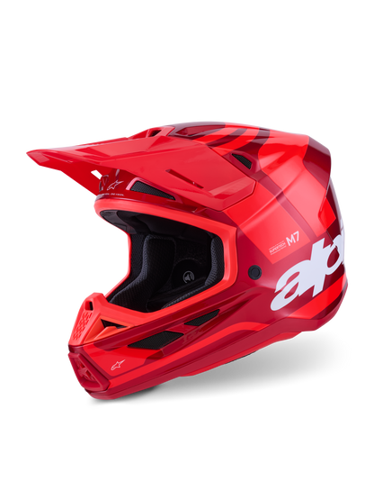 Sm7 Core Helmet Red Glossy Sm