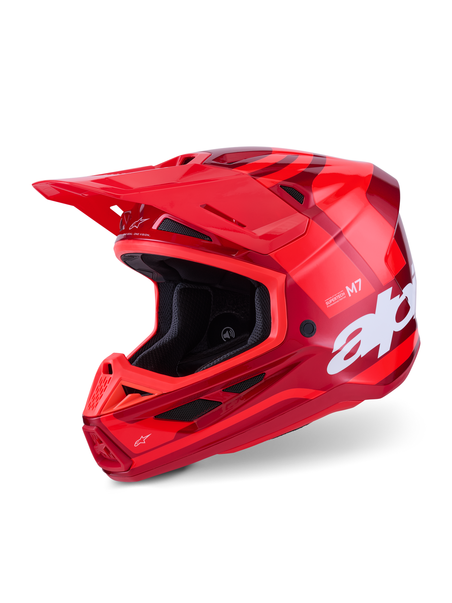 Sm7 Core Helmet Red Glossy 2x