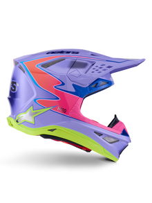 S M10 Jett Lawrence R01 Helmet Purp/Pnk Fluo/Ylw Fluo Gls Xs
