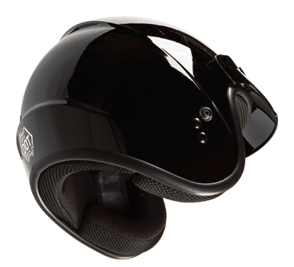 Of 2 Open Face Helmet Black Xl