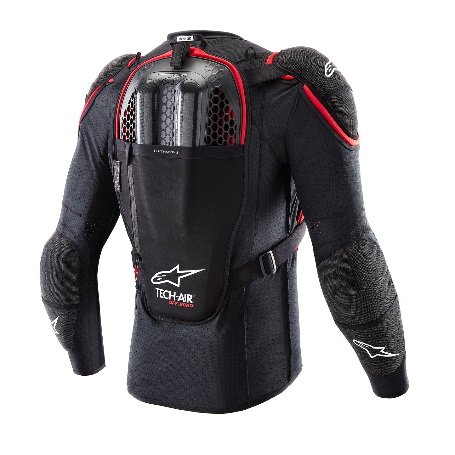 Tech Air Off Road System Black/Red Xl