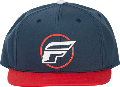 Fly Half Wing Hat Blue/Red