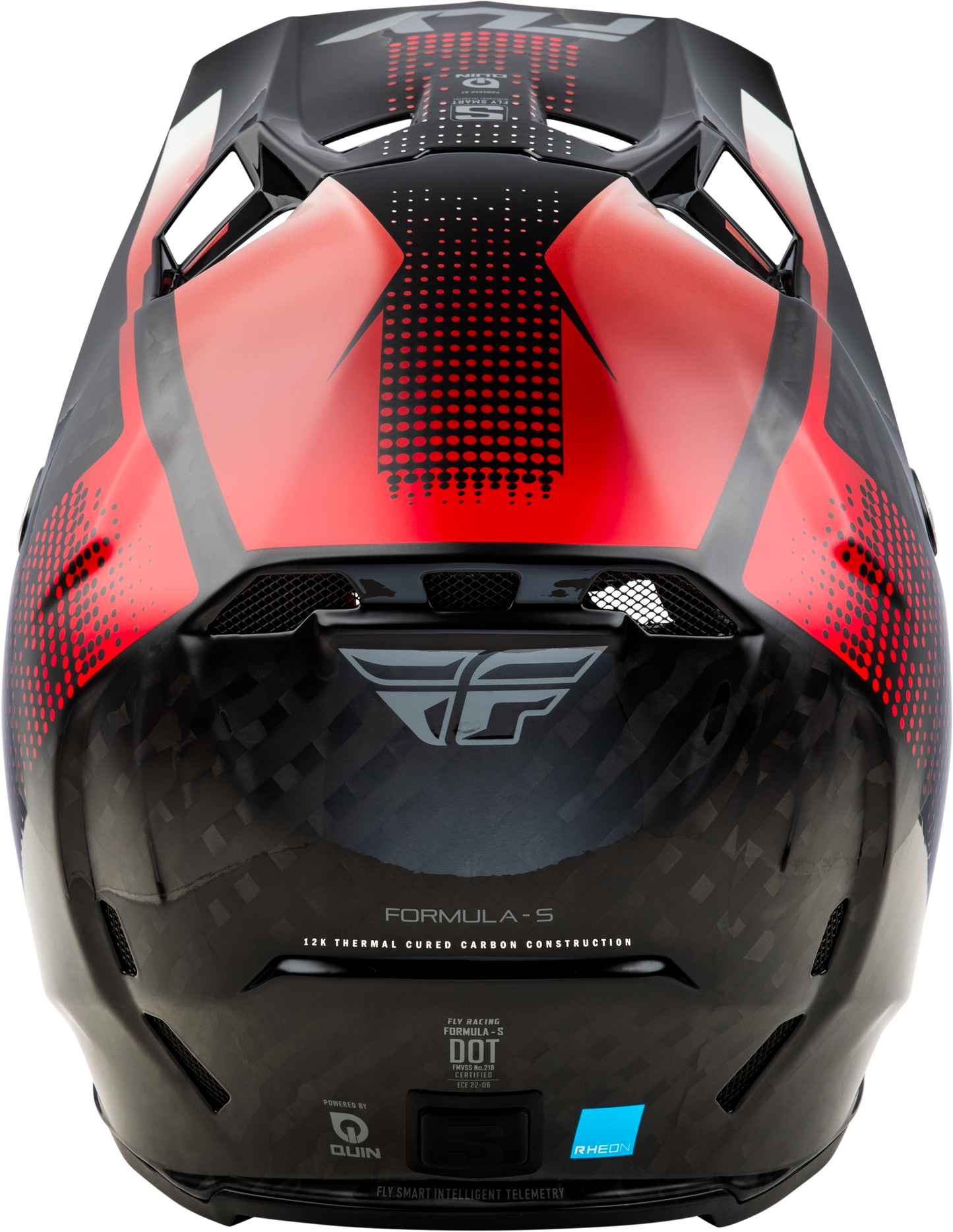 Formula S Carbon Protocol Helmet Black Carbon/Red Sm