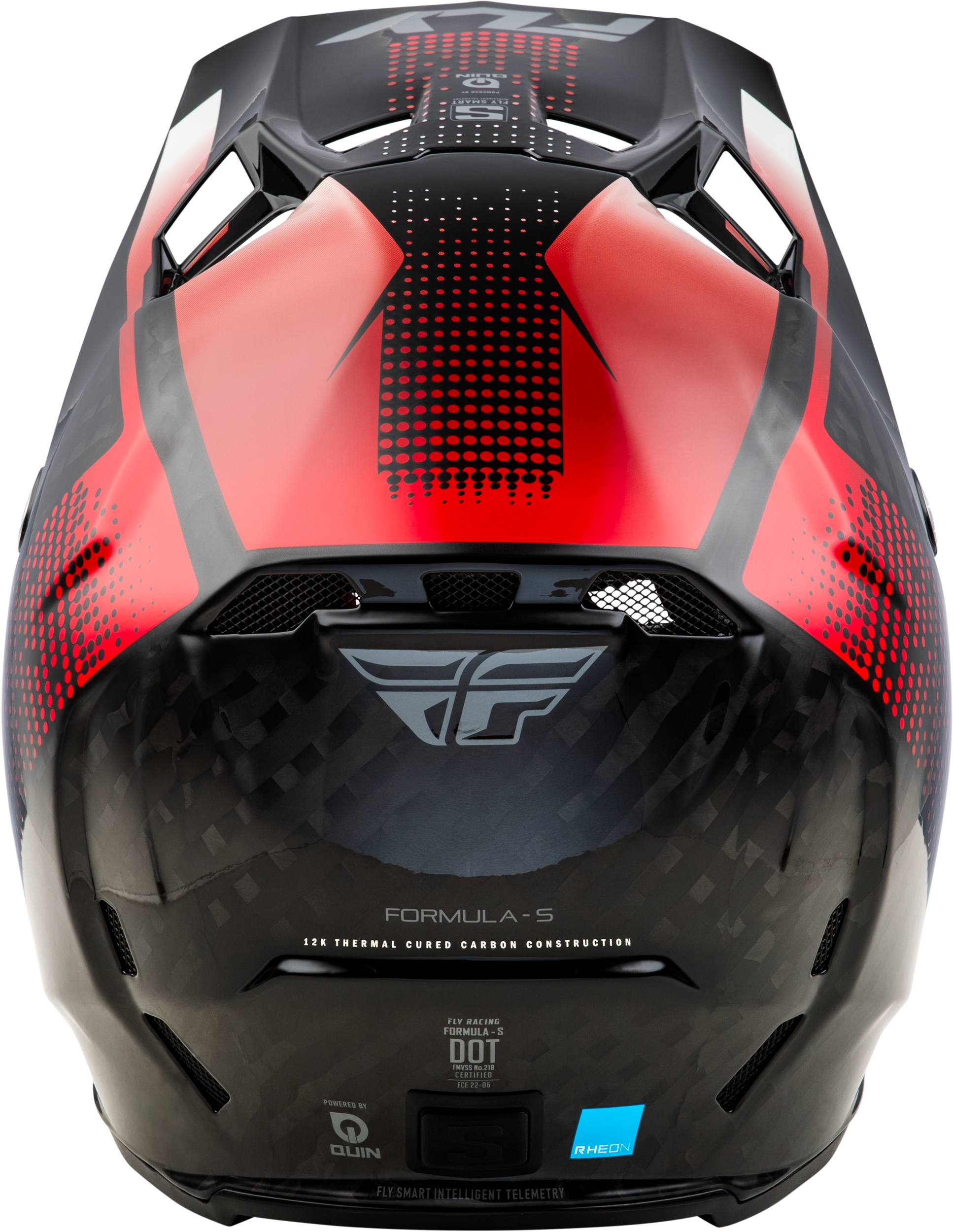 Formula S Carbon Protocol Helmet Black Carbon/Red Xl