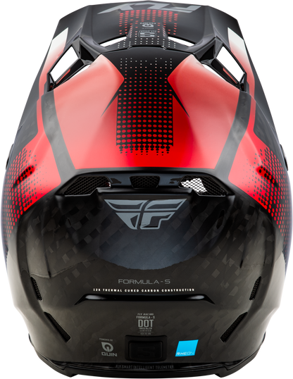 Formula S Carbon Protocol Helmet Black Carbon/Red Xs