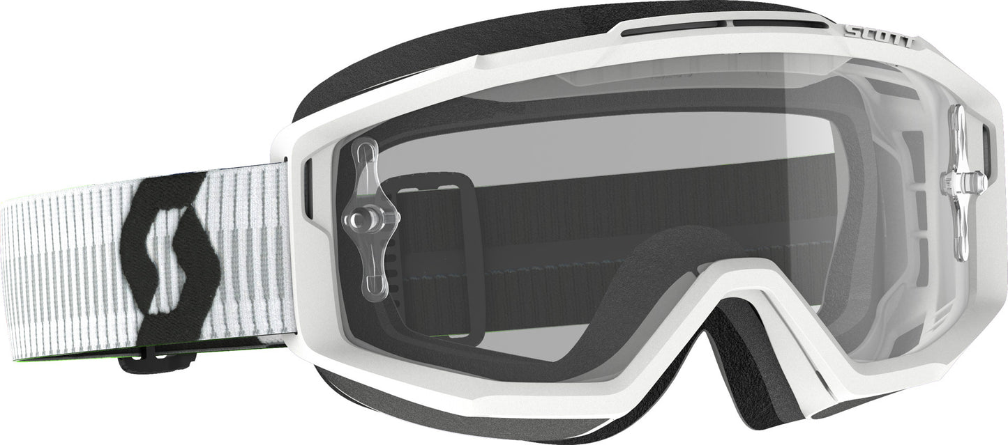 Split Otg Goggle White W/Clear Works Lens