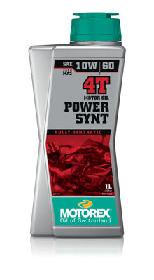 Power Synt Oil 10w60 4t 1l (10/Case  Sold Ea)