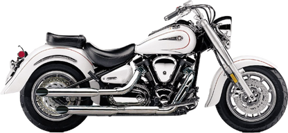 Blvd Slashcut Slip On Chrome Yam V Star 1100