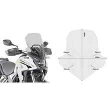 Windshield Specific Smoke Hon