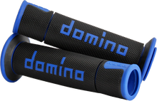 A450 Road Racing Grips Black/Blue Pair