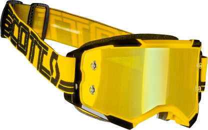 Fury Goggle Yellow/Black Yellow Chrome Works