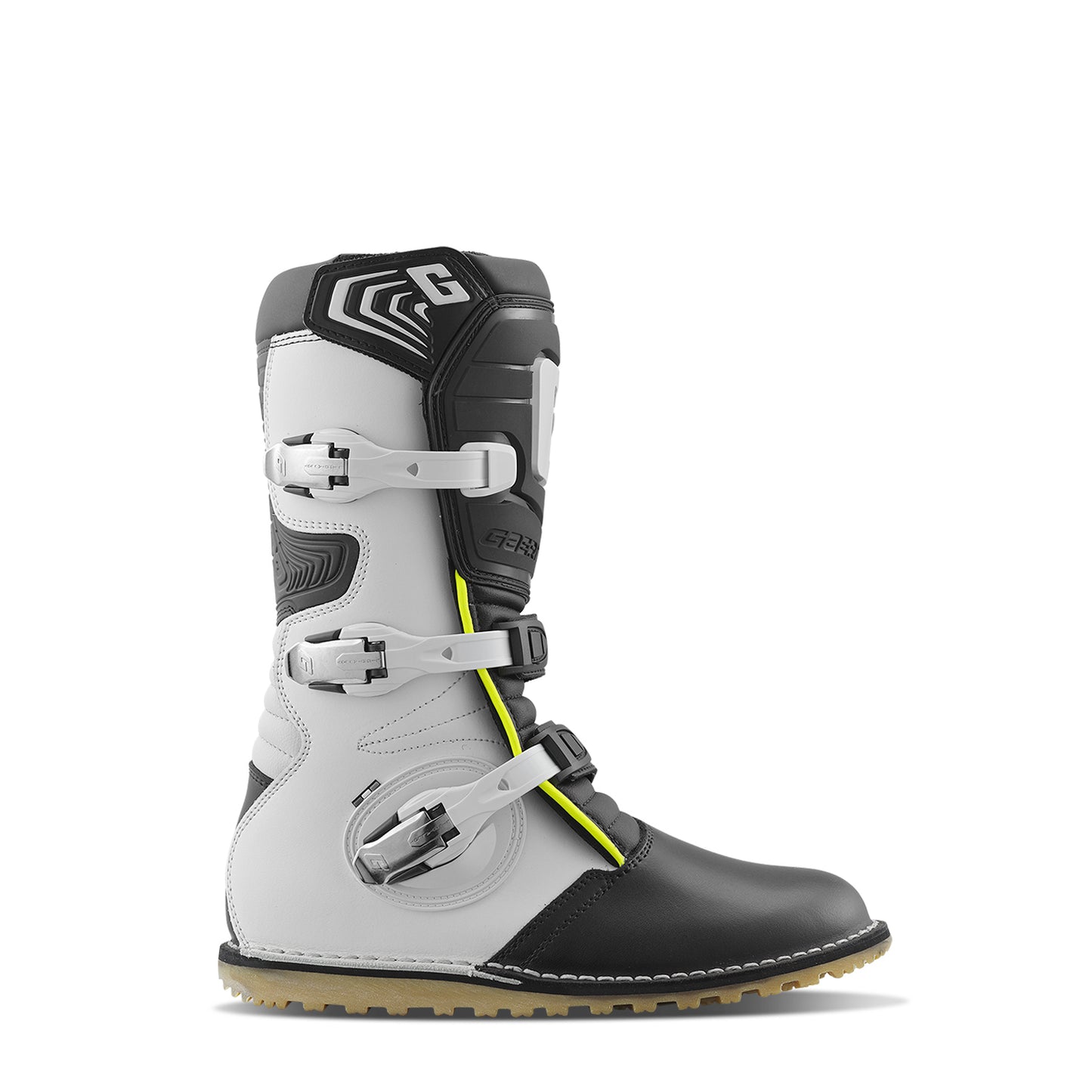 Balance Pro Tech Boots White/Black/Fluo Yellow Sz 13
