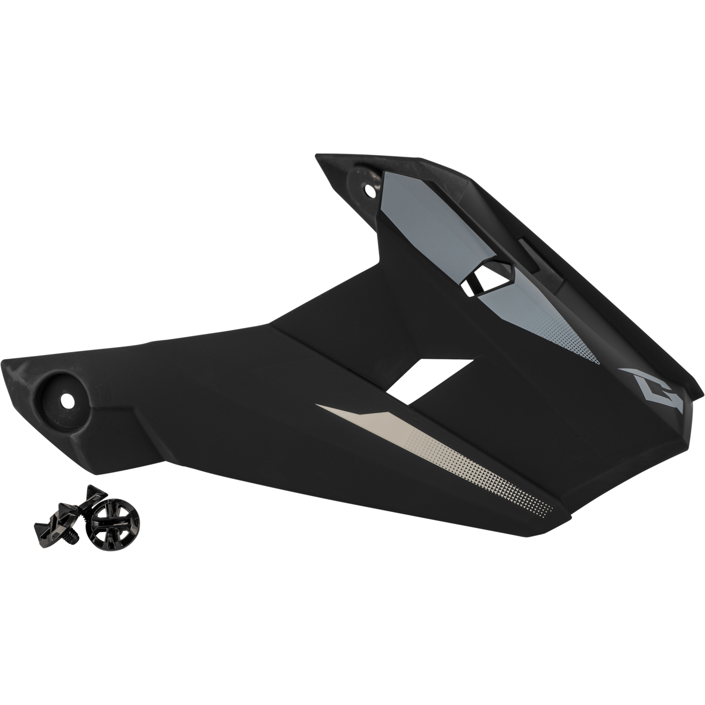 Mx 46 Compound Visor Matte Black/Grey/White Ys Yl