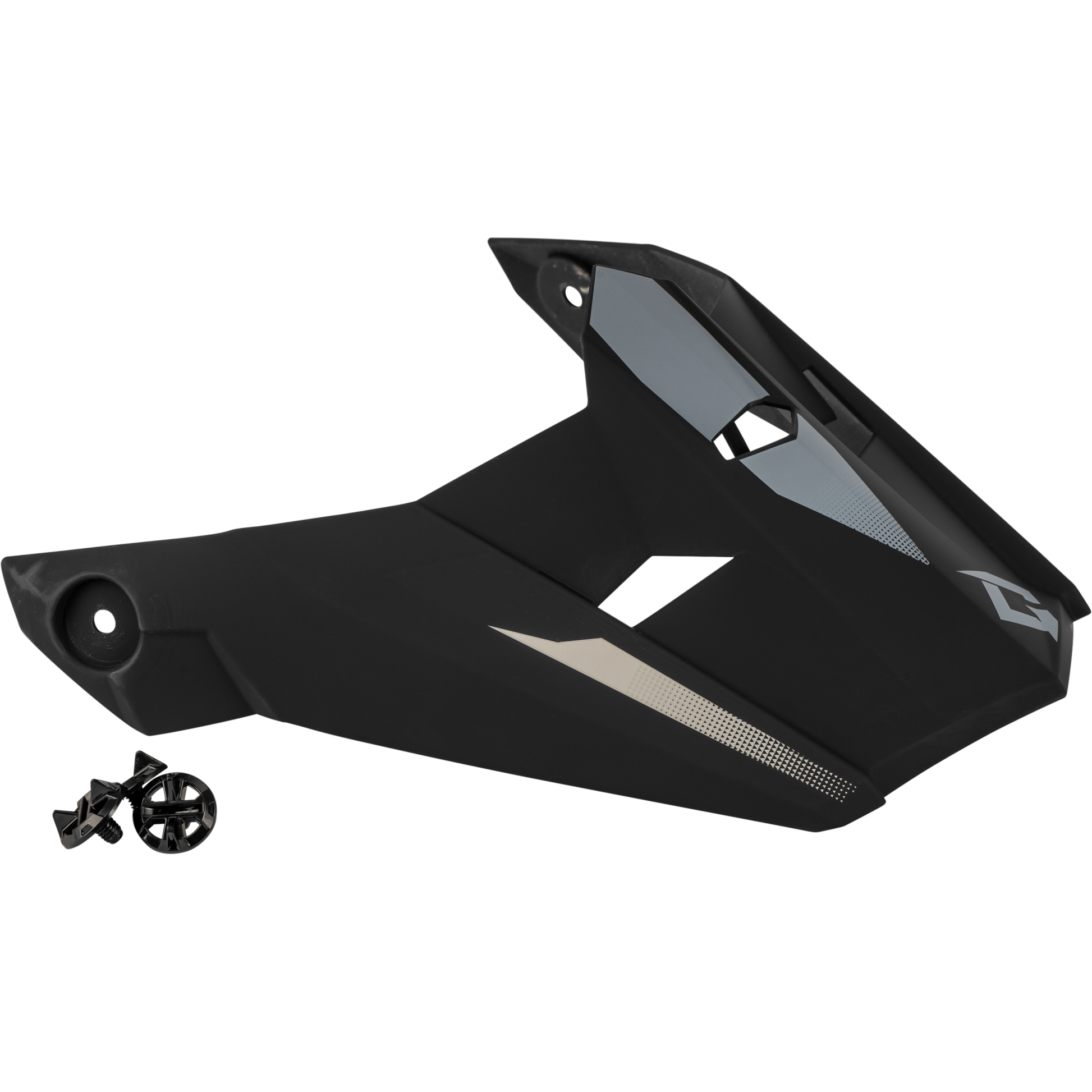 Mx 46 Compound Visor Matte Black/Grey/White Ys Yl