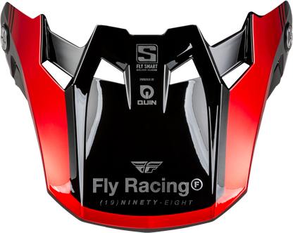 Formula S Carbon Legacy Visor Red Carbon/Black Xl/2x