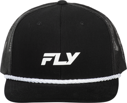 Fly Trucker Hat Black