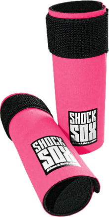 Shock Sox  6"  Pink Upside Down Forks