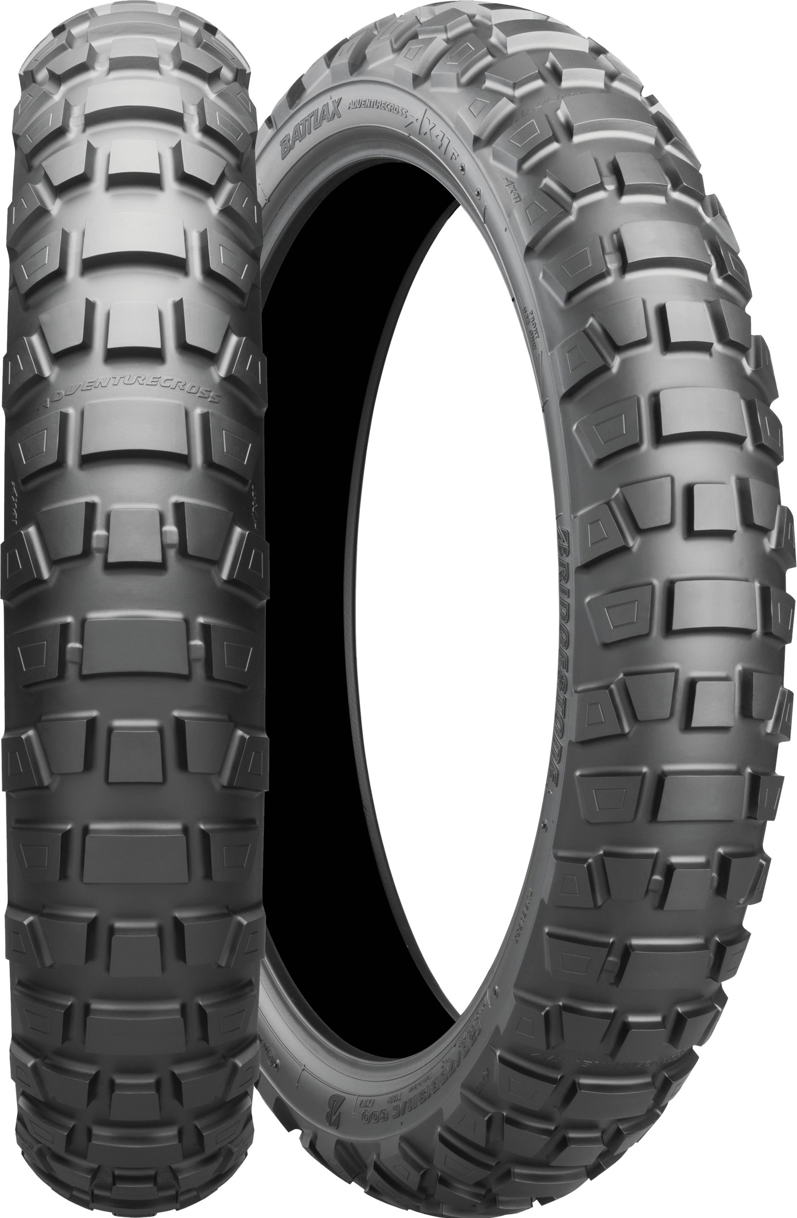 Tire Battlax Advcross Ax41 Fr 90/100 19 55p Bias Tl