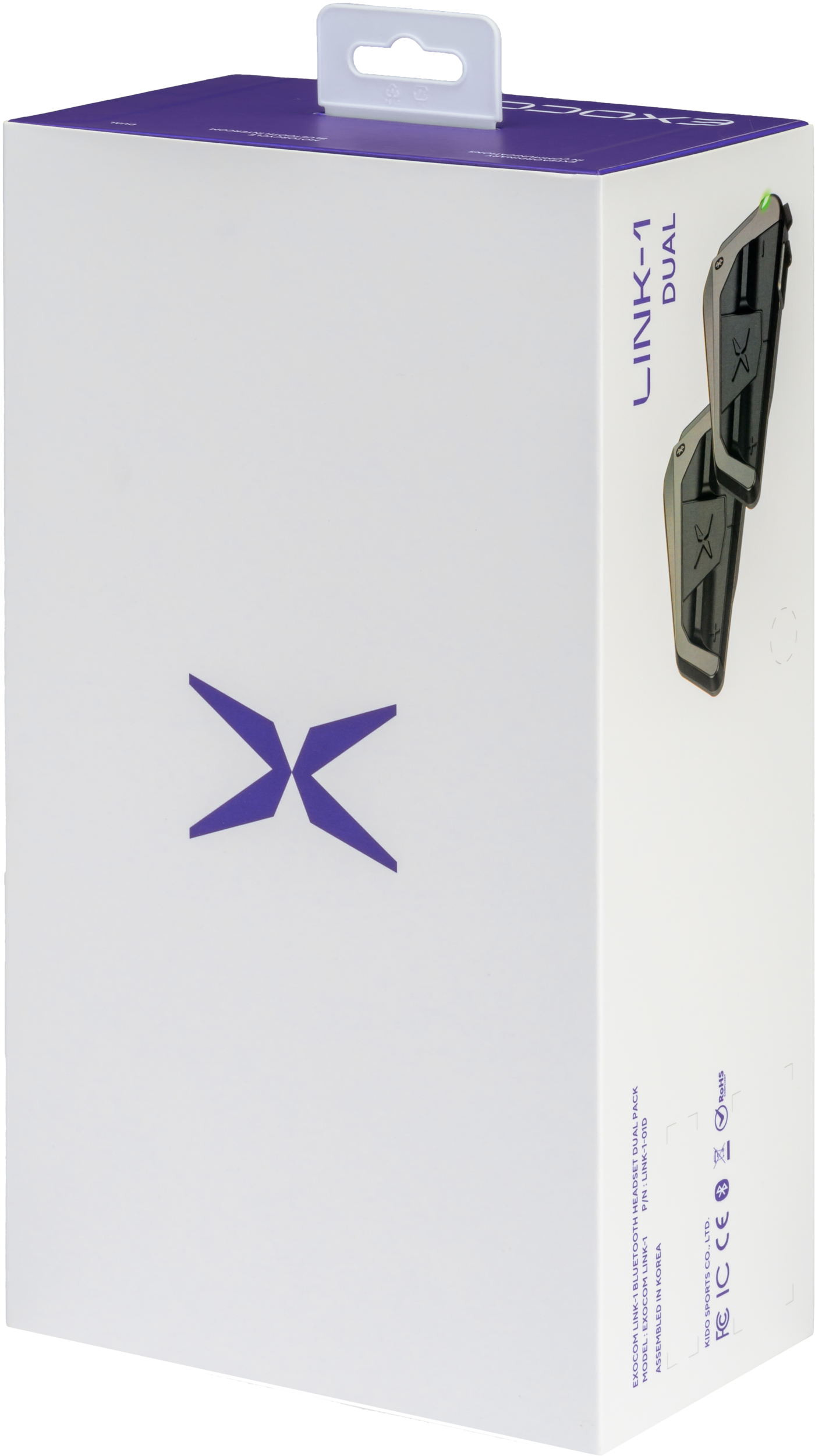 Exocom Link 1 Bluetooth Communicator (Dual Pack)
